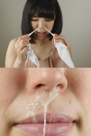 新名未来ちゃんの鼻観察・鼻水（通常版＋３D）